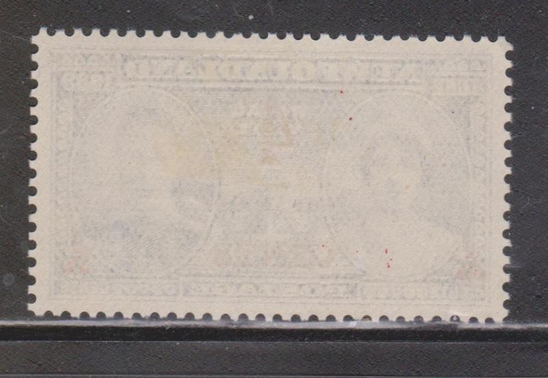 NEWFOUNDLAND Scott # 251 - MH Error 'OENTS' Variety In Overprint