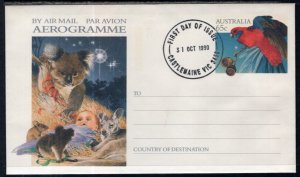 Australia Christmas Postal Stationary U/A FDC