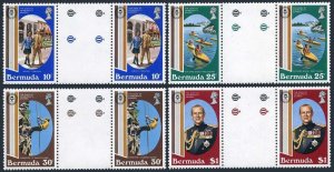 Bermuda 415-418 gutter,MNH.Michel 404-407. Duke of Edinburgh's Awards,25th Ann.