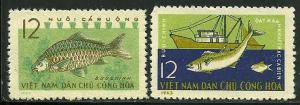 North Vietnam # 255-6, Mint