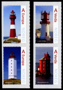 Norway 2015 Lighthouses Scott #1773-1776 Mint Never Hinged