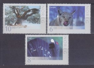 2006 Norway 1573-1575 Fauna / Birds of prey 6,10 €