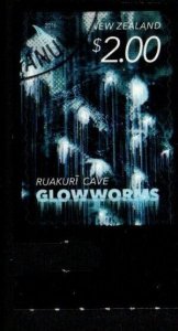 NEW ZEALAND SG3759 2016 GLOWWORMS FROM BOOKLET USED