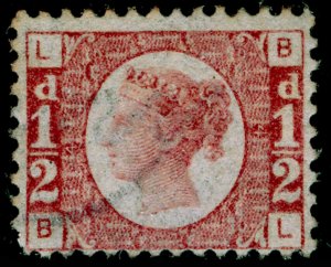 SG48, ½d rose-red plate 4, NH MINT. Cat £150. BL 