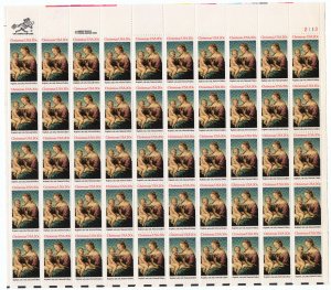 Scott #2063 Madonna (Raphael) Sheet of 50 Stamps - MNH