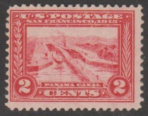 U.S. Scott #398 Panama Canal - San Francisco Stamp - Mint NH Single