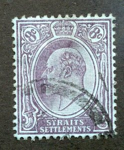 Straits Settlements, Scott #108, Used