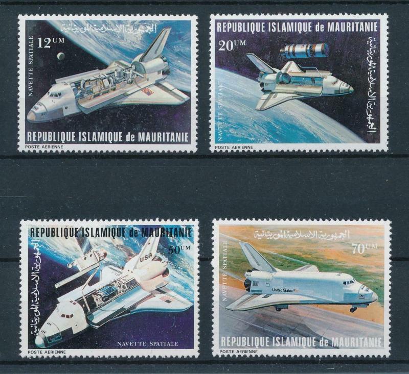 [98416] Mauritania 1981 Space Travel Weltraum  MNH