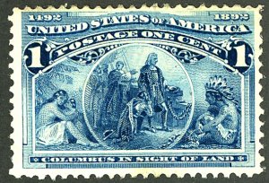 U.S. #230 MINT OG LH TINY THIN