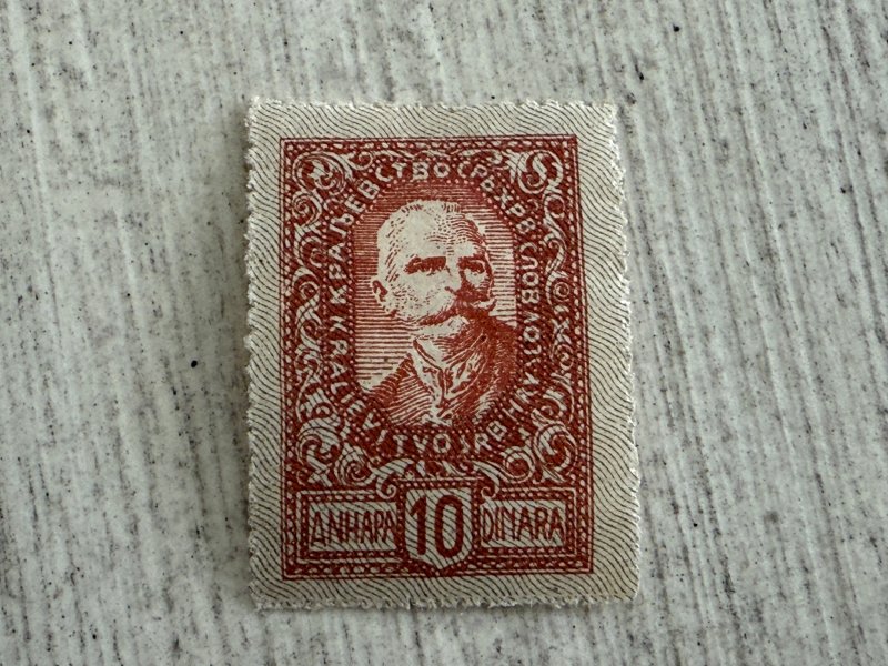 Yugoslavia #3L55 MH, 10d, King Peter I, 2024 SCV.$0.30