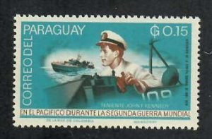 Paraguay; Scott 887; 1965; Unused; NH; JFK