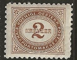 Austria ^  Scott # J2 - MH