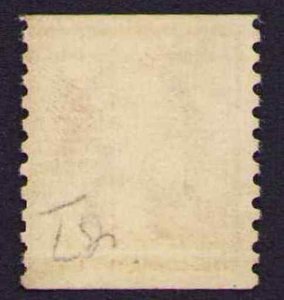 US Stamp Scott# 457  Rotary 4¢ Washington Head 1916  MNH