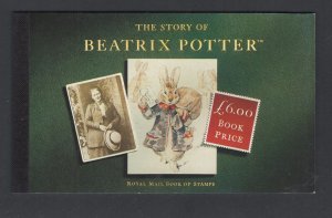 GB - #DX15  (1993 Beatrix Potter Prestige Booklet #BK158) VFMNH CV $19.00