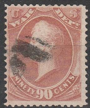 US #O93 F-VF Used  CV $60.00 (A4358)