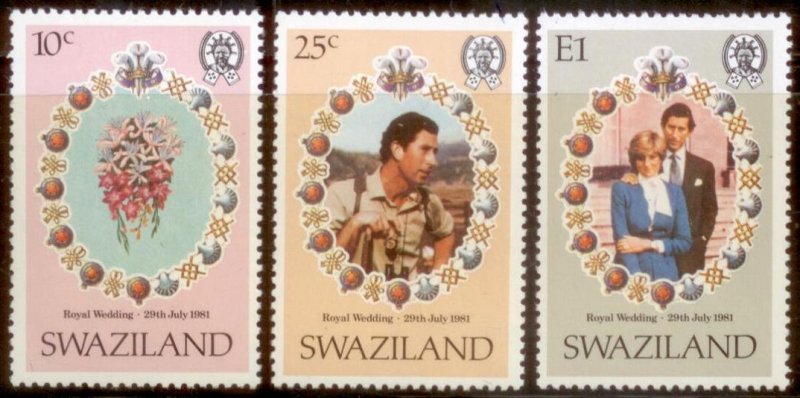 Swaziland 1981 SC# 382-4 MNH-OG E32