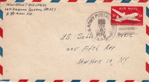 United States A.P.O.'s 5c DC-4 Skymaster Envelope 1947 U.S. Army Postal Servi...