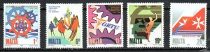 Malta 953-957 MNH