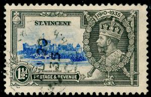 ST. VINCENT SG143, 1½d ultramarine & grey, FINE USED, CDS.