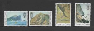 TRISTAN DA CUNHA #268-271 1980 PAINTINGS MINT VF NH O.G aa