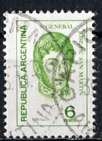 Argentina; 1975: Sc. # 1043: Used Single Stamp