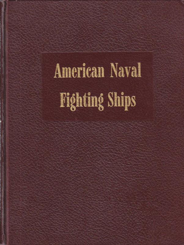 Dictionary of American Naval Fighting Ships, Vols 1-4, hardcover set