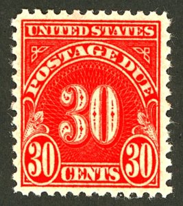 U.S. #J85 MINT OG NH