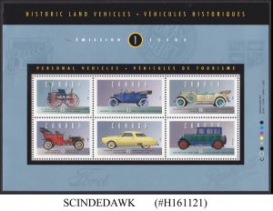 CANADA - 1993 HISTORIC VEHICLES TRANSPORTATION - MIN/SHT - MINT NH