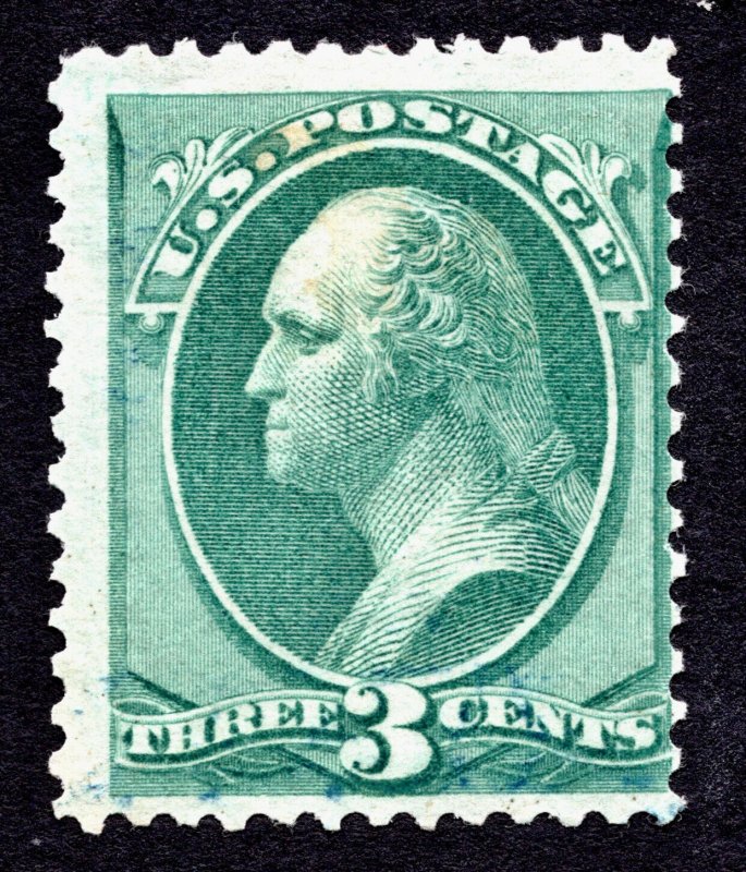 US 1873 3¢ Washington Stamp #158 MNH CV $110