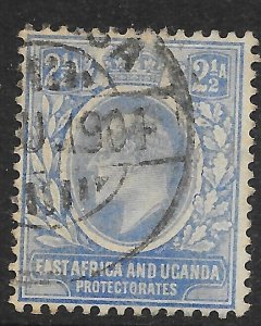 KENYA, UGANDA & TANGANYIKA SG4 1903 2½a BLUE USED