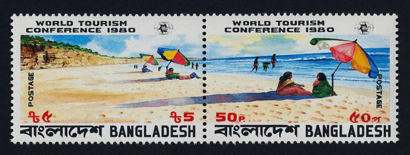 Bangladesh 188b MNH Beach Scene, World Tourism Conference