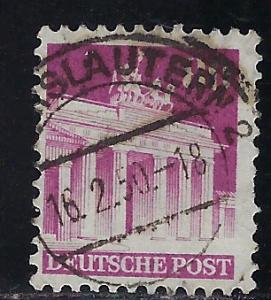 Germany AM Post Scott # 655, used