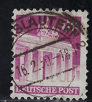 Germany AM Post Scott # 655, used