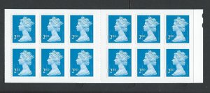 Great Britain  Booklet MNH sc mh383b