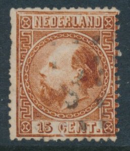 Netherlands - 1867 Definitive William III  Mi 9 Sc 9 Used