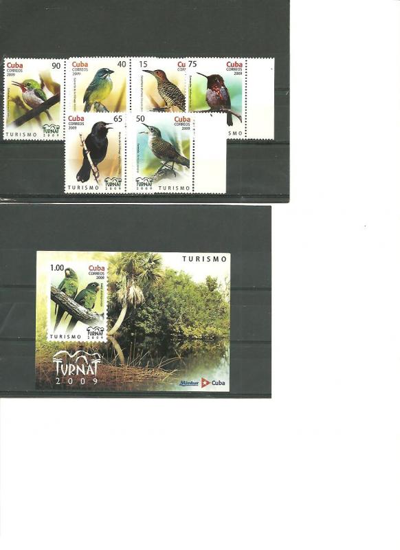 Cuba  MNH 2009  Birds