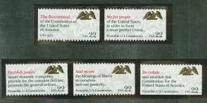 United States #2355-59  Single (Complete Set)