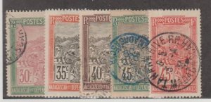 Malagasy - Madagascar Scott #95//97-100 Stamp - Used Set