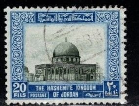 Jordan - #332 Dome of the Rock (Wmk 305) - Used