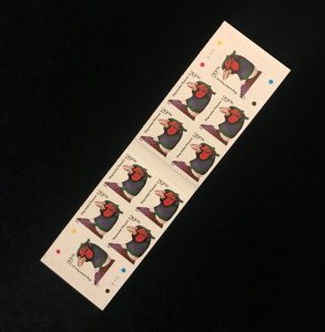 BK242A, booklet w/3051Ab/Ac, folded pane, $20 Scott CV