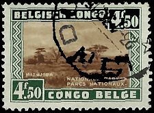 BELGIAN CONGO   #171 USED (5)