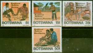 Botswana 1987 Traditional Medicine Set of 4 SG608-611 V.F MNH