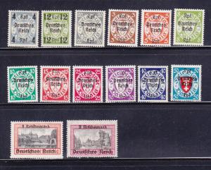 Danzig 241-254 Set MHR Various (C)