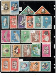 PARAGUAY COLLECTION ON STOCK SHEET MINT/USED