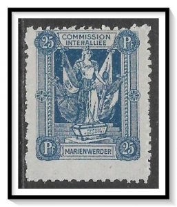 Marienwerder #5 Plebiscite Issue NG