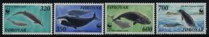 Faroe Islands 208-11 MNH Whales