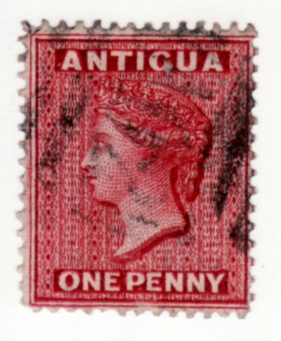 Antigua #8, Used, CV $12.5   ........   0260006