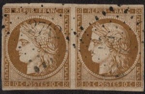 FRA SC #1 U PR 1850 Ceres 2742 w/flts CV $600.00
