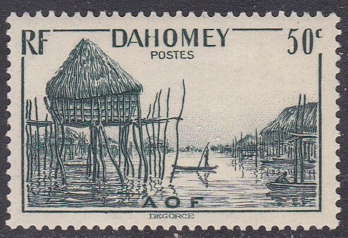 Dahomey Sc #121 Mint Hinged; Mi #133