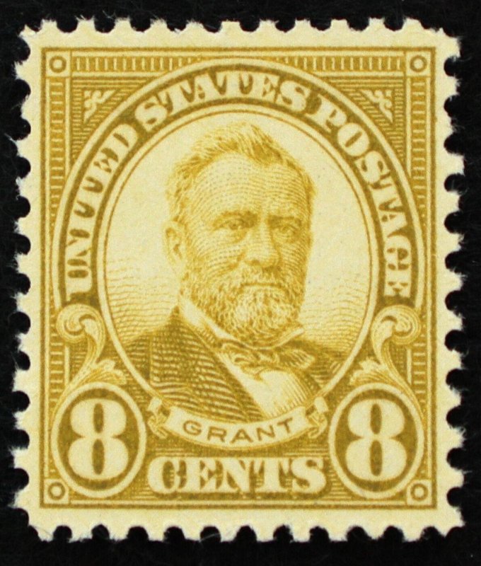 U.S. Mint Stamp Scott #640 8c Grant, XF - Superb. Never Hinged. A Gem!